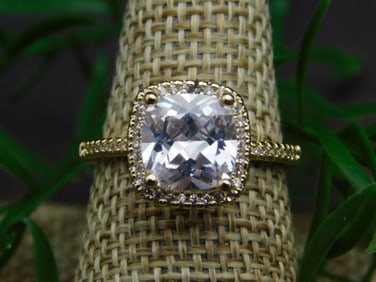 GENUINE STONE RING SIZE 9