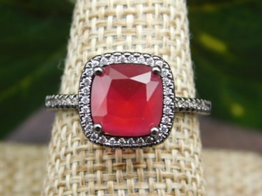 GENUINE STONE RING SIZE 8