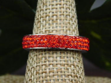 GENUINE STONE RING SIZE 7