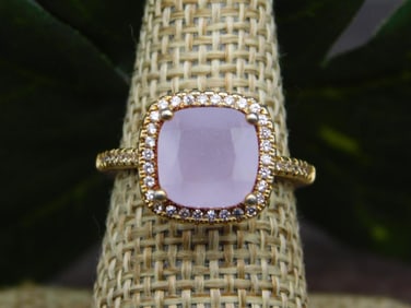 GENUINE STONE RING SIZE 6