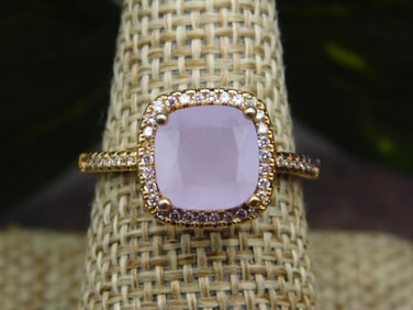 GENUINE STONE RING SIZE 8