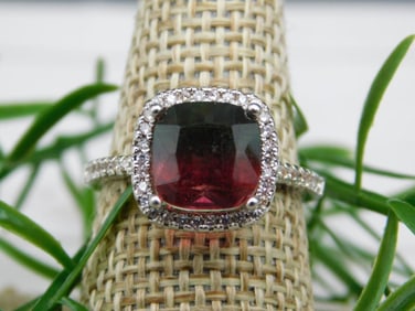 GENUINE STONE RING SIZE 7