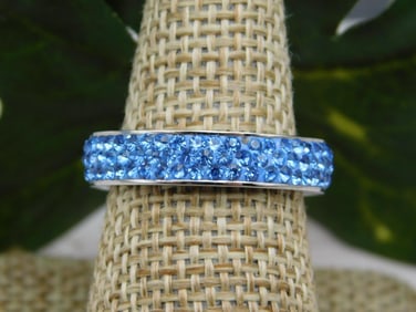 GENUINE STONE RING SIZE 7