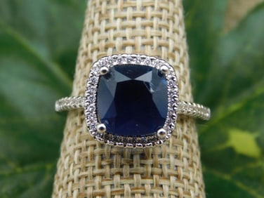 GENUINE STONE RING SIZE 7