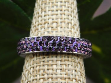 GENUINE STONE RING SIZE 6