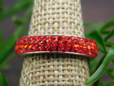 GENUINE STONE RING SIZE 6