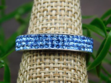 GENUINE STONE RING SIZE 7