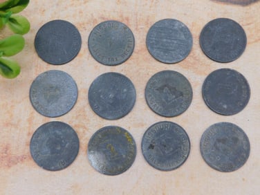 MISSOURI TAX RECEIPT COINS