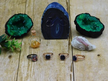 MIXED LOT ROCK STONE LAPIDARY SPECIMEN