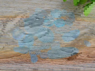 AQUAMARINE ROCK STONE LAPIDARY SPECIMEN