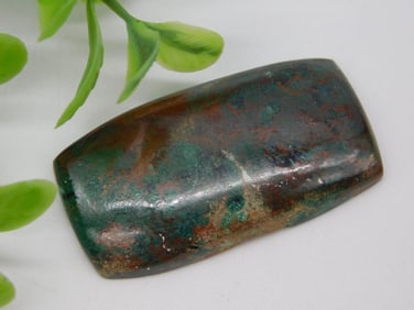 CHRYSOCOLLA CABOCHON ROCK STONE LAPIDARY SPECIMEN