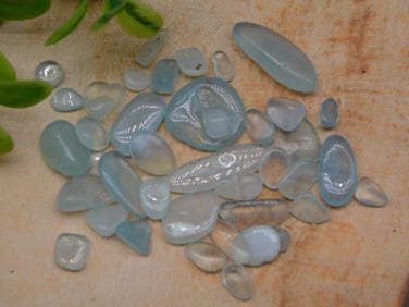 AQUAMARINE ROCK STONE LAPIDARY SPECIMEN