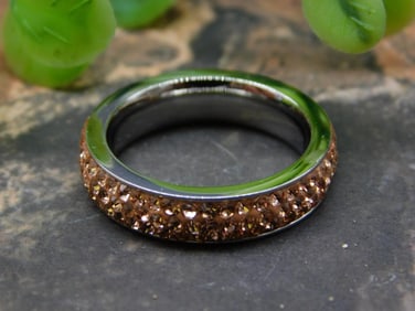 STONE RING ROCK STONE LAPIDARY SPECIMEN