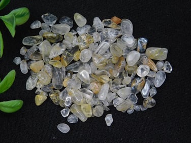 12 Grams of Rutilated Quartz Polished Gemstones