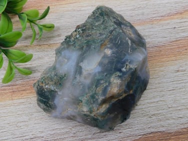 MOSS PLUME AGATE Rock Stone Lapidary Specimen