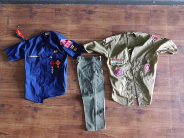 Boy Scouts of America Uniform Shirts and Pants Set