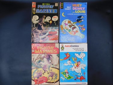Set of 4 Comic Books from 1970 to 1973