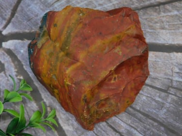 Fancy India Jasper Rock Stone Lapidary Specimen for Collection