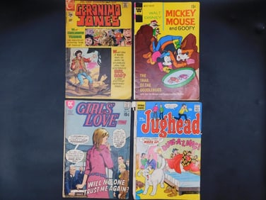 Collection of Four Comic Books, Various Titles
