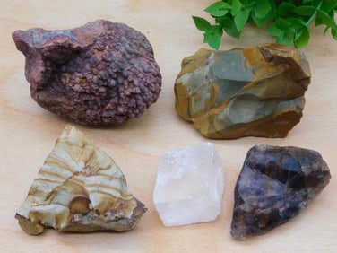 MIXED LOT ROCK STONE LAPIDARY SPECIMEN
