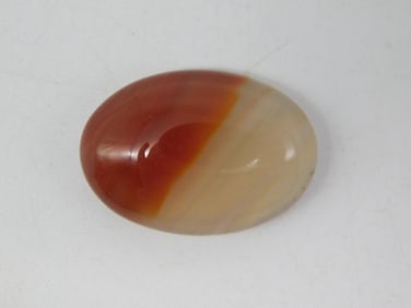 BANDED AGATE CABOCHON ROCK STONE LAPIDARY SPECIMEN