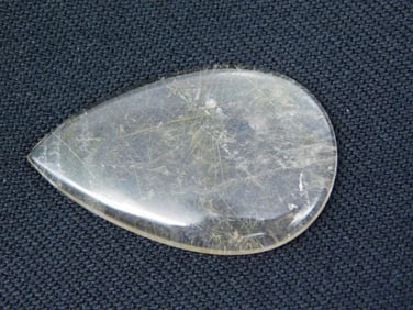 GOLDEN RUTILE CABOCHON ROCK STONE LAPIDARY SPECIMEN