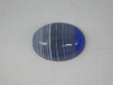 BANDED AGATE CABOCHON ROCK STONE LAPIDARY SPECIMEN
