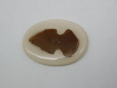 ARROWHEAD CABOCHON ROCK STONE LAPIDARY SPECIMEN