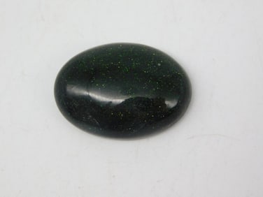 GREEN GOLDSTONE CABOCHON ROCK STONE LAPIDARY SPECIMEN