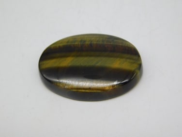HAWK EYE CABOCHON ROCK STONE LAPIDARY SPECIMEN