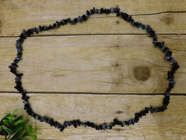 STONE CHIP NECKLACE ROCK STONE LAPIDARY SPECIMEN