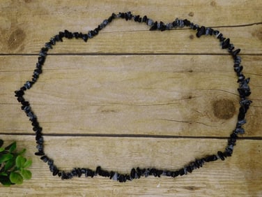 STONE CHIP NECKLACE ROCK STONE LAPIDARY SPECIMEN