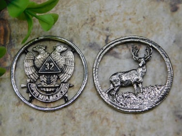 CUT COINS COLLECTIBLES