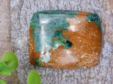 CHRYSOCOLLA CABOCHON ROCK STONE LAPIDARY SPECIMEN