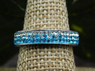 GENUINE STONE RING SIZE 7