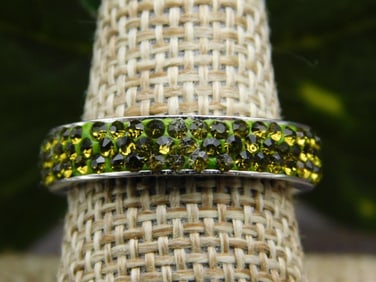 GENUINE STONE RING SIZE 8