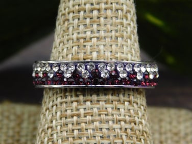 GENUINE STONE RING SIZE 8