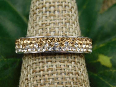 GENUINE STONE RING SIZE 8