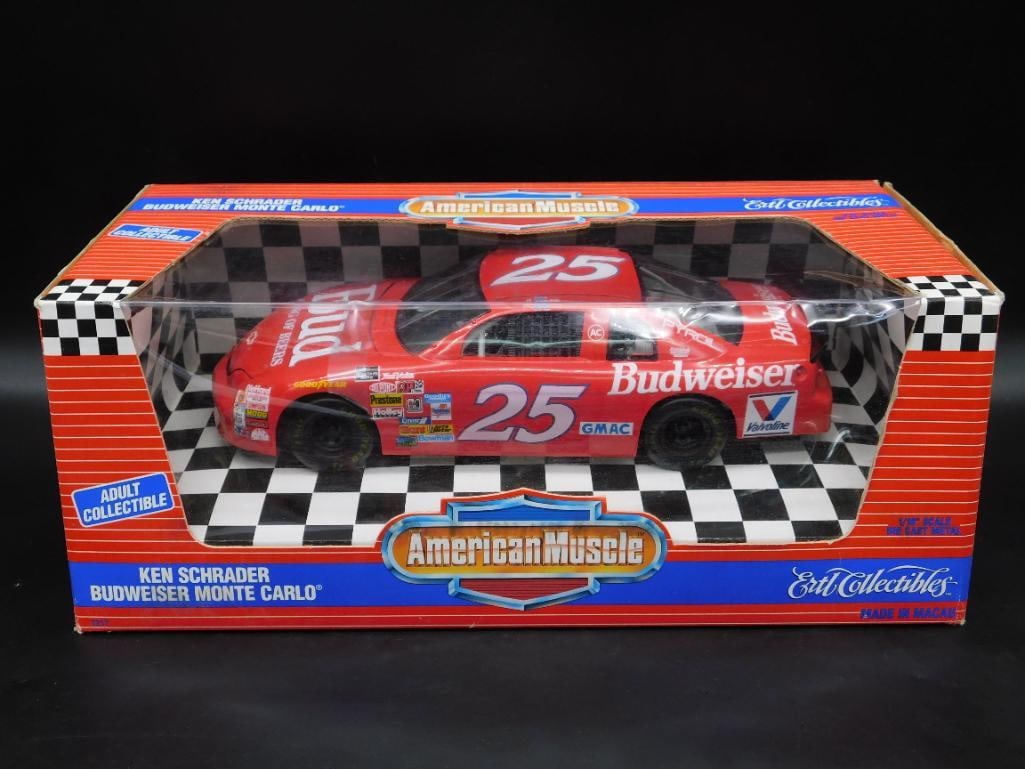 Ken Schrader Budweiser Monte Carlo Die-Cast Collectible NIB
