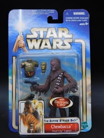 Star Wars Chewbacca Action Figure with Electronic C-3PO