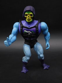 1981-1983 Skeletor Action Figure with Purple Armor