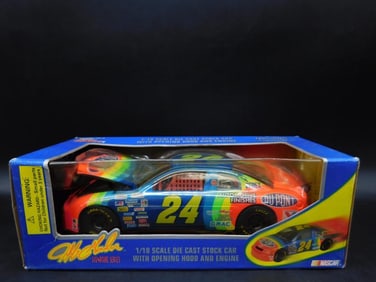 1/18 Scale Die-Cast Car #24 With Opening Hood and Engine