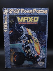 Monster Jam Maximum Destruction 100-Piece Foam Puzzle
