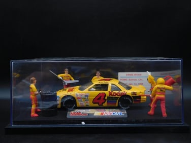 NASCAR Kodak Racing Car Diecast with Pit Crew Set