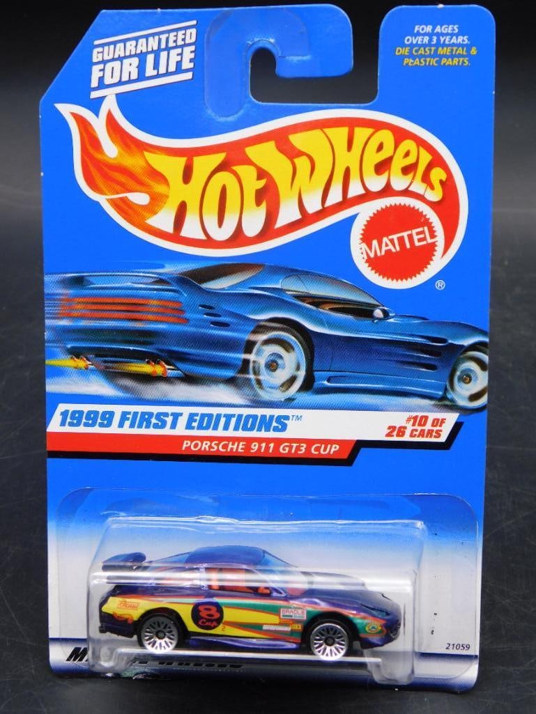 1999 Hot Wheels First Editions Porsche 911 GT3 Cup (1 of 4)
