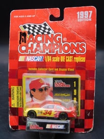 1997 Racing Champions NASCAR Die-Cast Car with Card