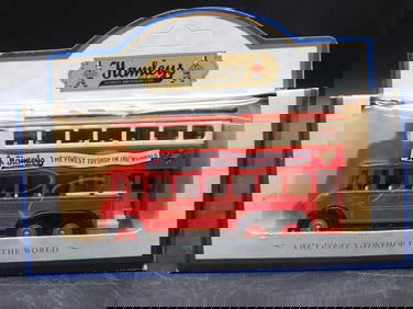 Hamleys Die-Cast Red Trolley Bus No. 41002 in Box