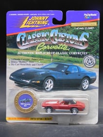 Johnny Lightning Classic Customs Corvette Die-Cast Car