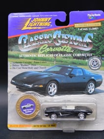 Johnny Lightning 1995 Corvette Collectible Die-Cast Car