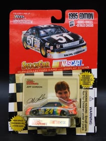 1995 Edition Jeff Gordon Stock Car with Collectors Card